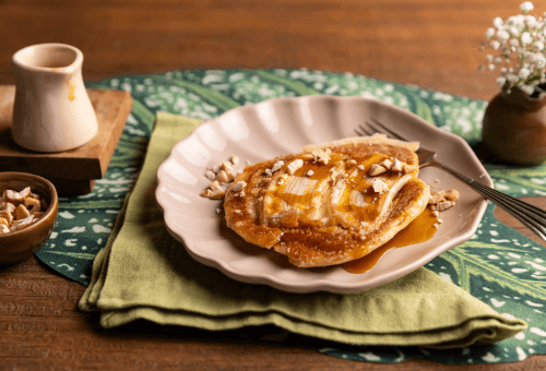 Tarte Tatin de Queijo Coalho